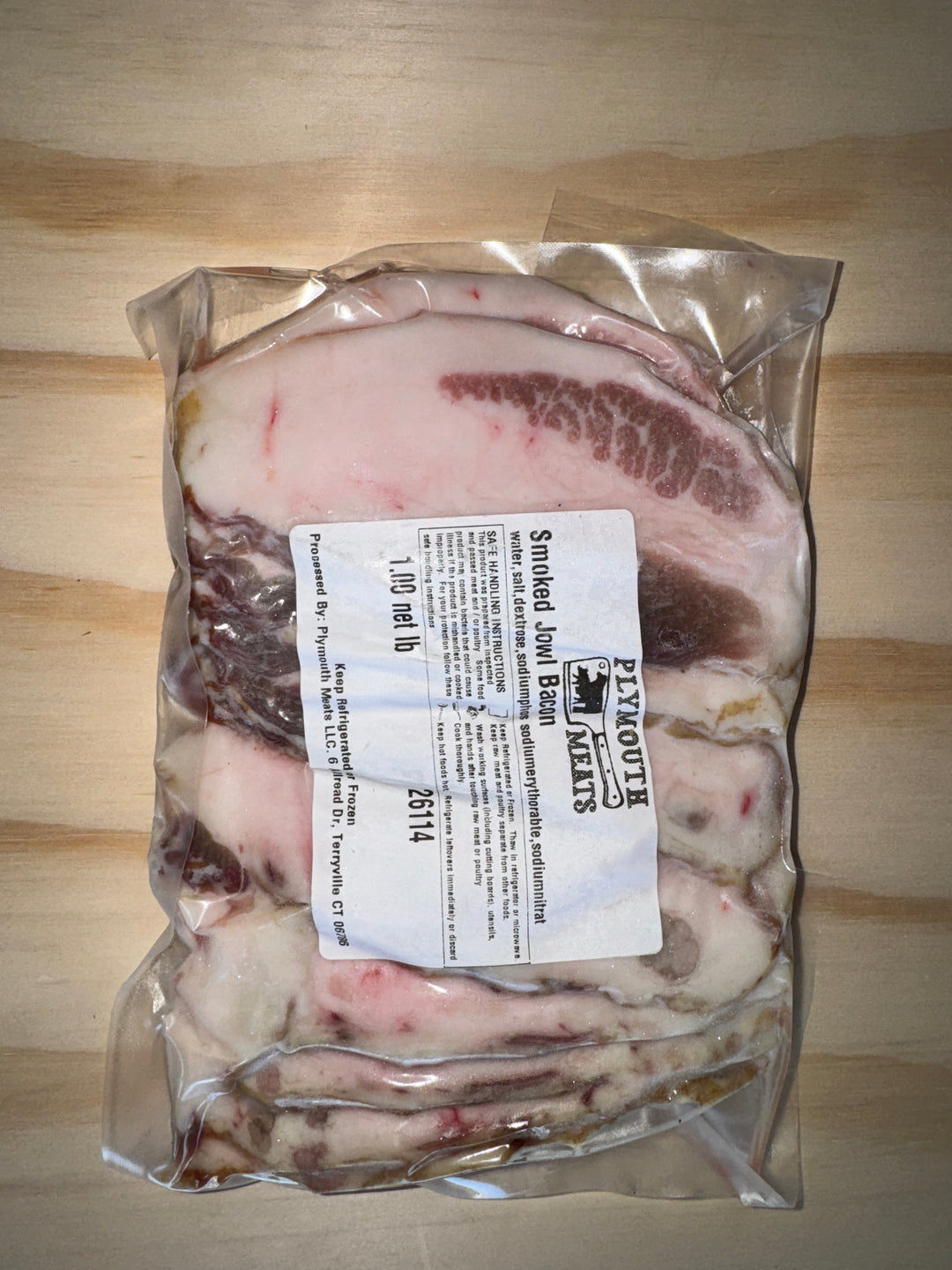 Berkshire Smoked Jowel Bacon Sliced