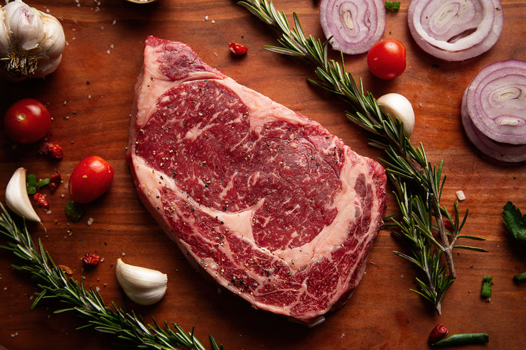 Chocolate Fed Fullblood Wagyu Rib Eye Steak (Boneless) $$$$$