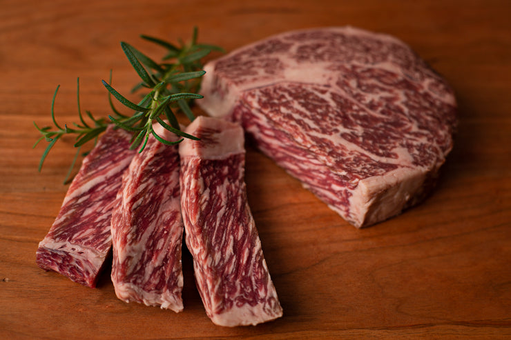 Chocolate Fed Fullblood Wagyu Rib Eye Steak (Boneless) $$$$$