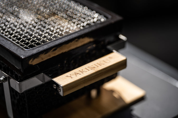 YAKINIKU Shichirin Rectangle Ceramic Konro, Yakitori & Teppanyaki Grill