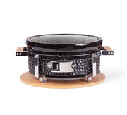 YAKINIKU Shichirin Round Ceramic Teppanyaki & Hibachi Grill