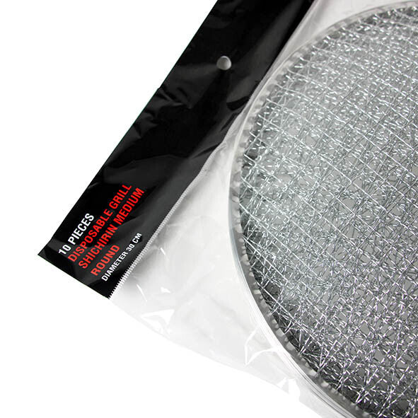 YAKINIKU disposable round M grid 10 pcs
